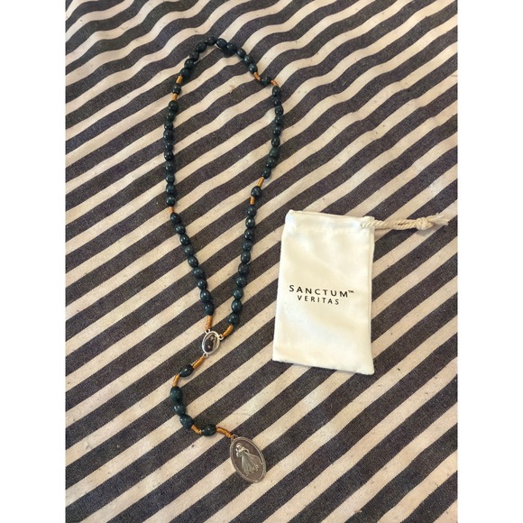 Sanctum Veritas Jewelry - Sanctum Veritas Divine Mercy Chaplet Wood Beads St Faustina Jezu Ufam Tobie